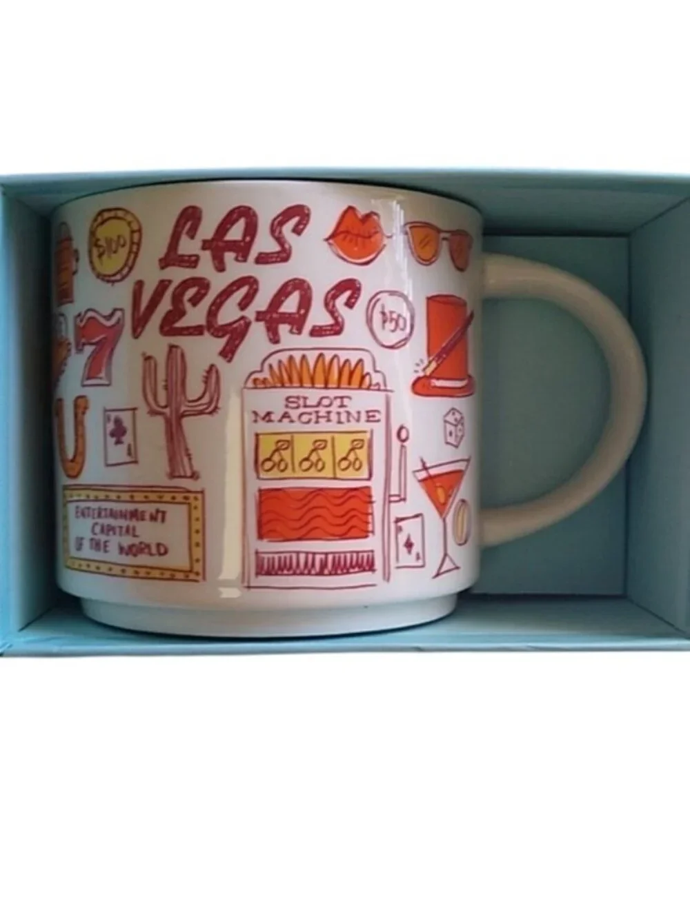 Starbucks Las Vegas Mug, Water Bottle & Blank GC